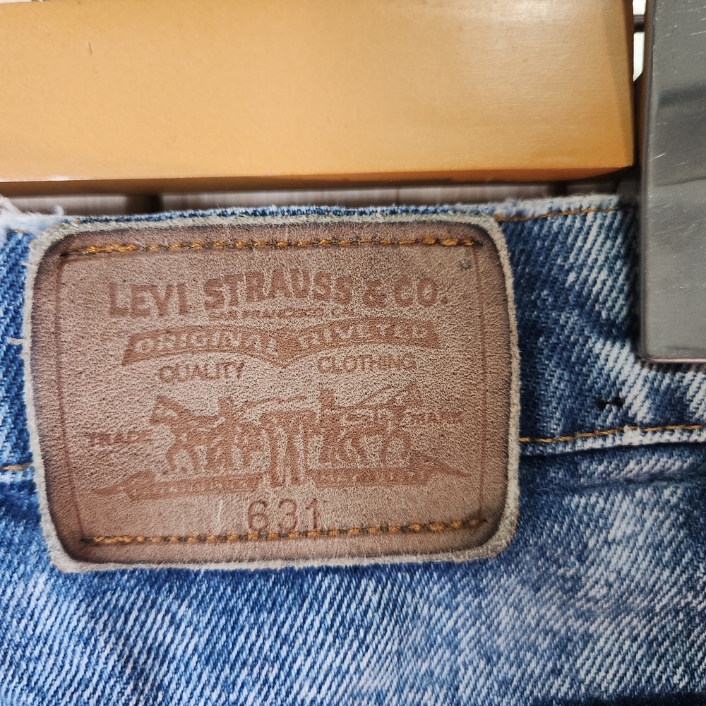 Levi's Orange Tab Jeans Light Blue Straight Leg Jeans - Picture 7 of 16